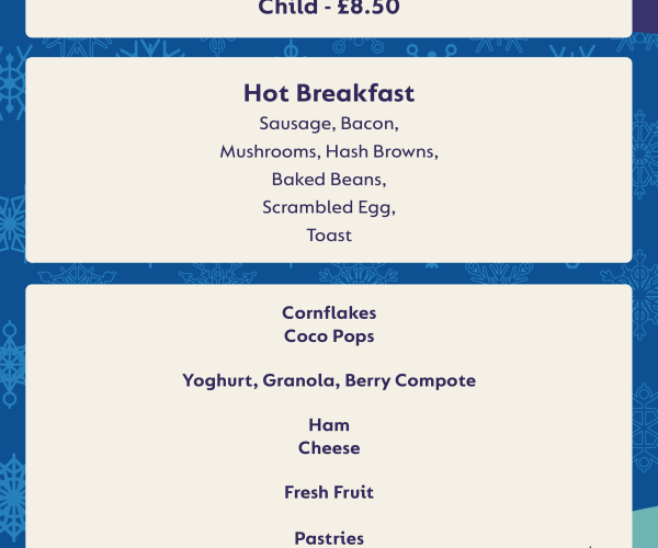 Breakfast Menu