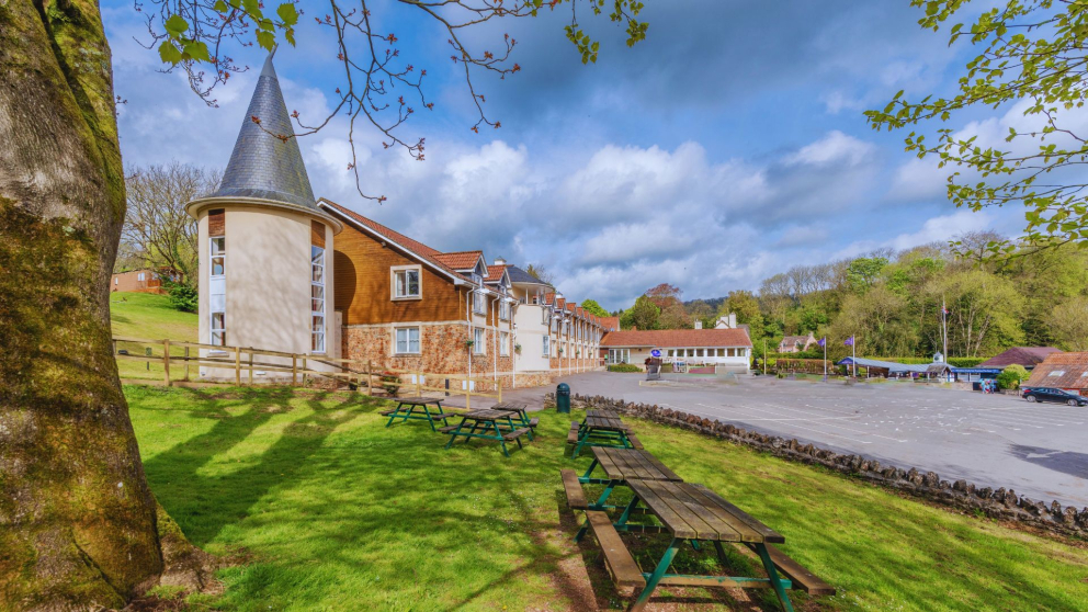 garden view Wookey Hole Hotel