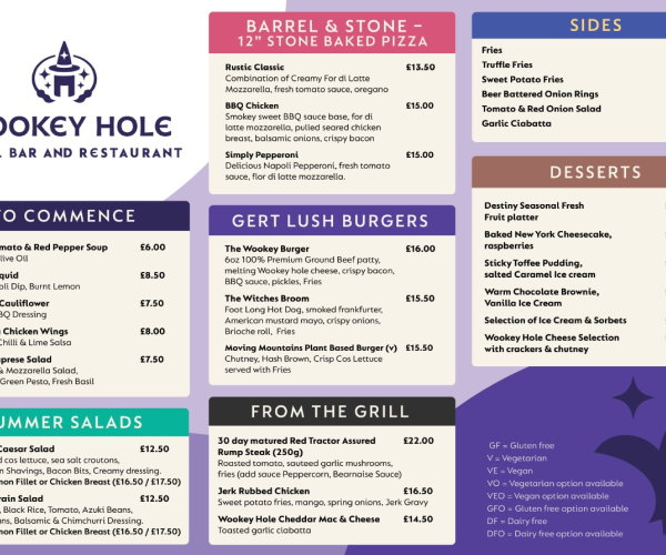 Summer Menu