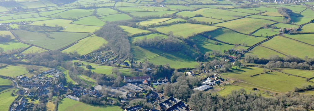 Walks in Somerset - Drone View